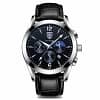 Poedagar 2021 New Fashion Men S Watch Leather Top Brand Luxury Waterproof Sports Mens Wristwatch Quartz 5