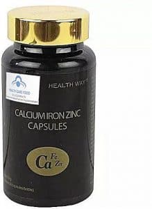 Calcium Iron Zinc Capsules For Kidney Health