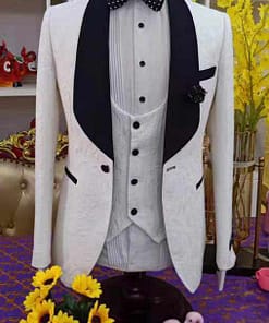 3 Piece Gentleman Tuxedo Suit