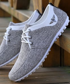 Casual Shoes mens canvas Flats brand