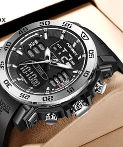 FOXBOX Military Watch Waterproof Wristwatch
