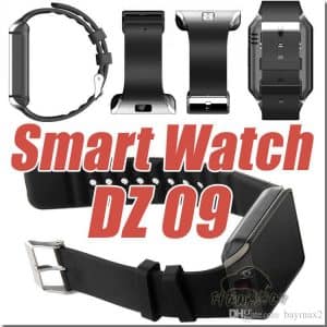 Dz09 Single Sim Smart Watch Phone-Black
