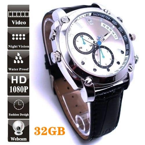 Full Hd 1080P Video Recorder Mini Camera Watch With Cameras Ir Night Vision Motion Detection Wireless 3