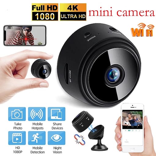 A9 Mini Camera Original 1080P Ip Camera Smart Home Security Ir Night Magnetic Wireless Mini Camcorder 3