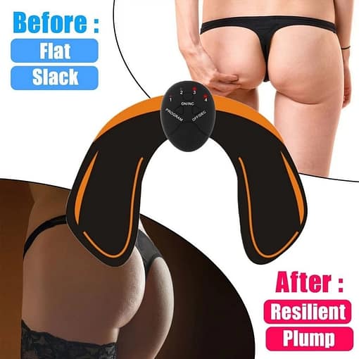 Ems Muscle Stimulator Trainer Abs Smart Fitness Abdominal Training Electric Body Weight Loss Slimming Device Without 5