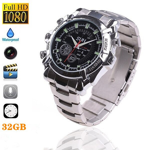 Full Hd 1080P Video Recorder Mini Camera Watch With Cameras Ir Night Vision Motion Detection Wireless 1