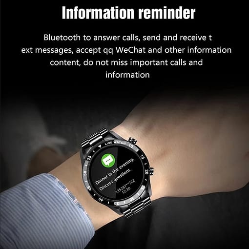 Lige 2021 New Men Smart Watch Bluetooth Call Watch Ip67 Waterproof Sports Fitness Watch For Android 2