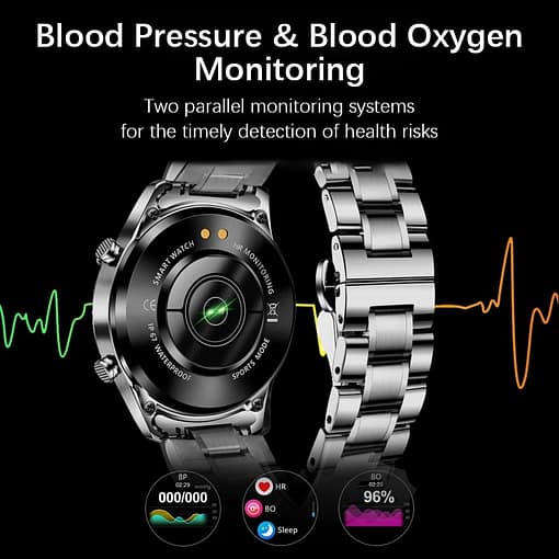Lige 2021 New Men Smart Watch Bluetooth Call Watch Ip67 Waterproof Sports Fitness Watch For Android 3