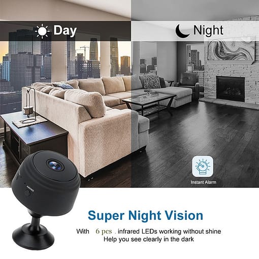 New 1080P A9 Ip Mini Camera Wireless Wifi Security Remote Control Surveillance Night Vision Mobile Detection 1