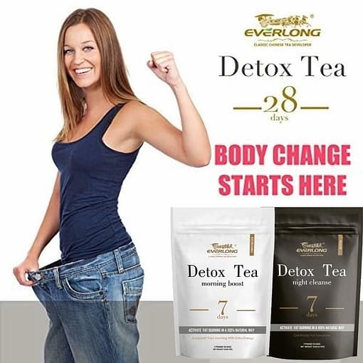 Slimming 28 Days Detox Drink Night Morning Burning Fat Colon Cleanse Flat Belly Balance Accelerated Slimming 1