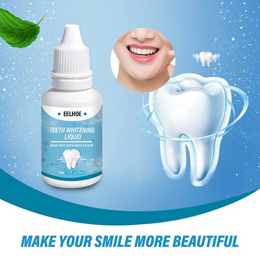 Teeth Whitening Essence Liqud Oral Hygiene Cleaning Whiten Tooth Serum Remove Oral Odor Plaque Stains Dental 5