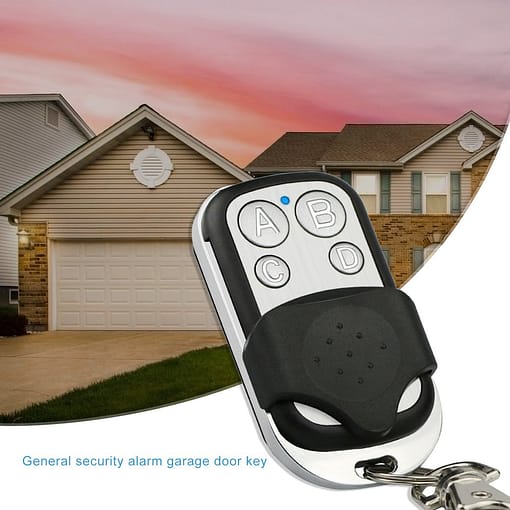 Universal 4 Buttons Garage Door Opener Remote Control 433Mhz Clone Fixed Learning Code For Gadgets Car 4
