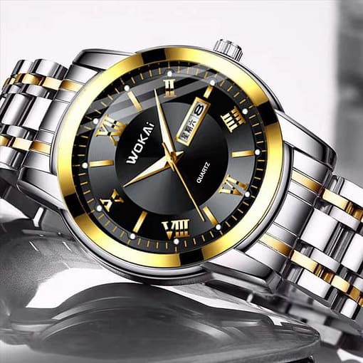 Wokai Design Highmineral Glass 40Mm Ceramic Gmt Mechanical Watches 30M Waterproof Classic Fashion Luxury Automatic Watch 1